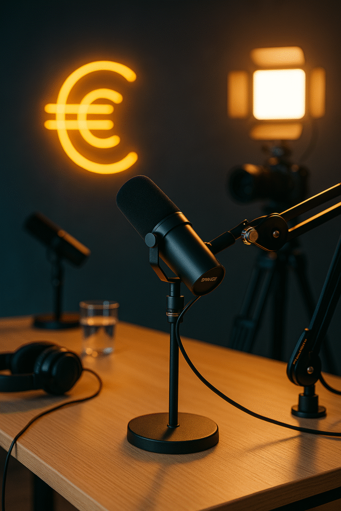 coût podcast vidéo